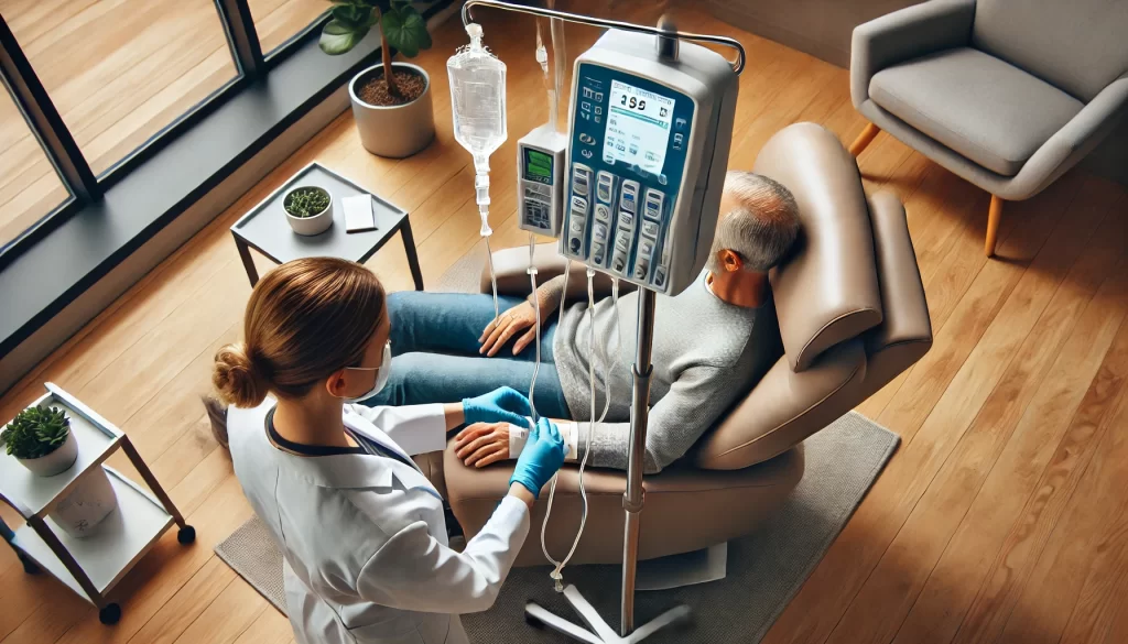 Sinir sistemi fonksiyonlarını desteklemek ve metabolizmayı düzenlemek için alfa lipoik asit tedavisi uygulaması.